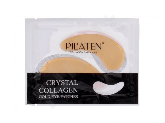 Pilaten Collagen, Crystal Gold Eye Patches, veido kaukė moterims, 6g
