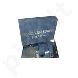 Dolce&Gabbana Light Blue Pour Homme, rinkinys tualetinis vanduo vyrams, (EDT 125 ml + 75ml losjonas po skutimosi + 50ml dušo želė)