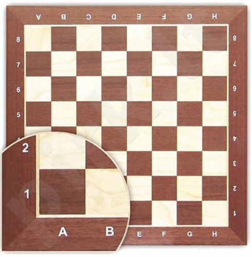 Šachmatų lenta Nr6 55*55*2 medinė