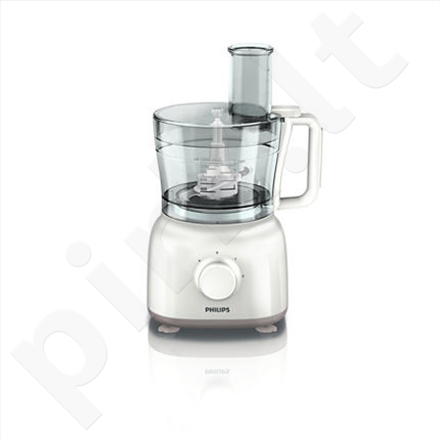 PHILIPS HR7627/00 Food processor, 650W, 2 speeds and pulse functions, 7 accessories, Blender jar size: 1.75L