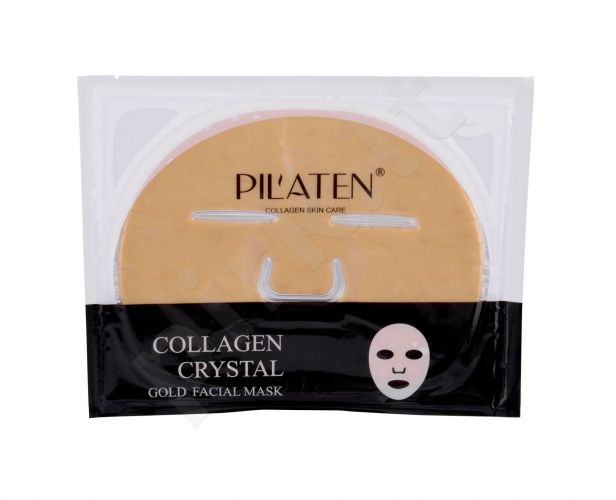 Pilaten Collagen, Crystal Gold Facial Mask, veido kaukė moterims, 60g