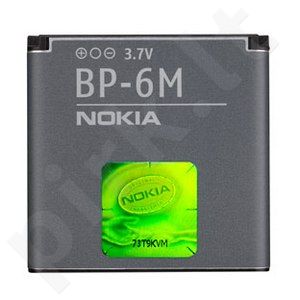 Nokia BP-6M baterija juoda be pakuotės