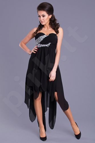 EVA&LOLA suknelė -juoda 8021-1