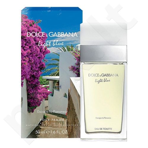 Dolce&Gabbana Light Blue Escape to Panarea, tualetinis vanduo moterims, 100ml