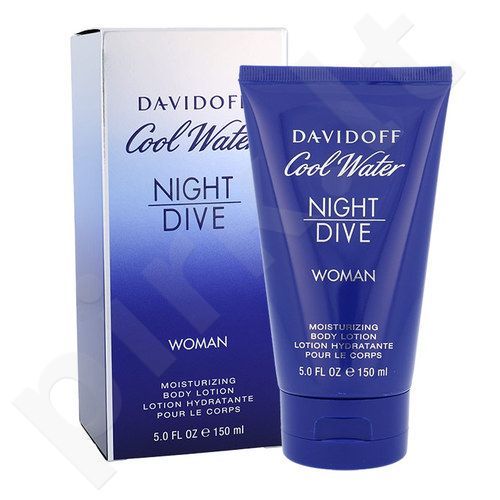 Davidoff Cool Water, Night Dive, kūno losjonas moterims, 150ml