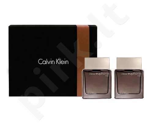 Calvin Klein Euphoria Intense rinkinys vyrams, (EDT 100ml + 100ml losjonas po skutimosi)
