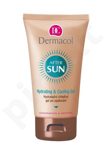 Dermacol After Sun, Hydrating & Cooling Gel, priežiūra po deginimosi moterims, 150ml