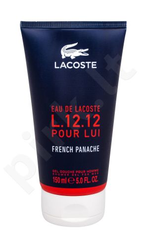 Lacoste Eau de Lacoste L.12.12, French Panache, dušo želė vyrams, 150ml