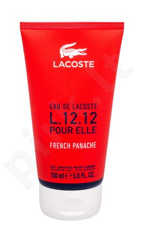 Lacoste Eau de Lacoste L.12.12, French Panache, dušo želė moterims, 150ml