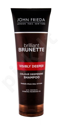 John Frieda Brilliant Brunette, Visibly Deeper, šampūnas moterims, 250ml