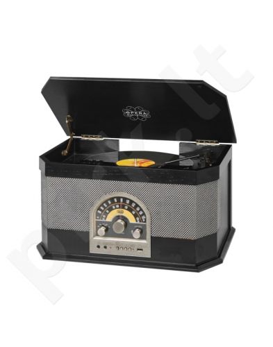 Trevi TT 1040 BT plokštelių grotuvas MP3/USB/BT juodas