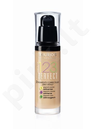 BOURJOIS Paris 123 Perfect, makiažo pagrindas moterims, 30ml, (51 Light Vanilla)