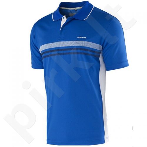 Marškinėliai tenisui Head Club Men Polo Shirt Technical 811655 mėlyna