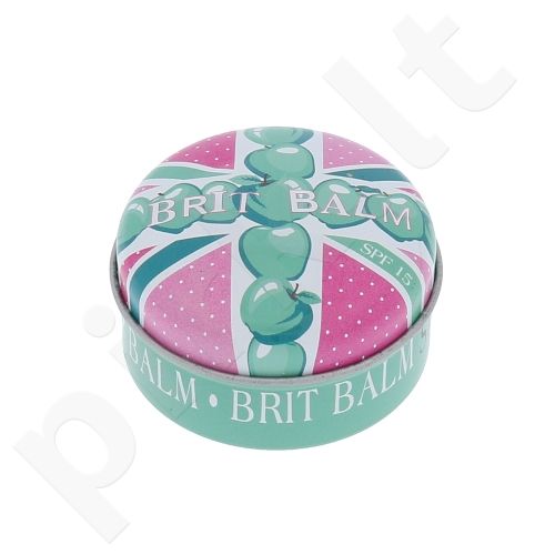 The Lip Gloss Company Brit Balm, lūpų balzamas moterims, 15g, (Apple)