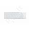 Gembird Keyboard Phoenix slimline wireless 2,4GHz with touchpad, White,US layout