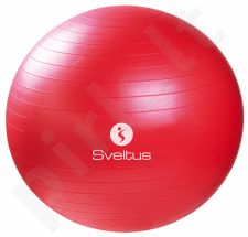 Gimnast. kamuolys GYMBALL 65cm red+pakuotė