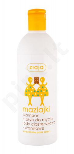 Ziaja Kids, Cookies 'n' Vanilla Ice Cream, dušo želė vaikams, 400ml