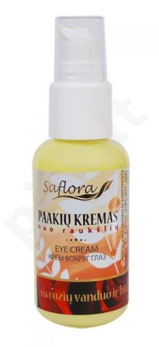 Paakių kremas nuo raukšlių su rožių hidrolatu ir hialurono rūgštimi 50ml