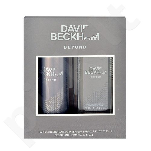David Beckham Beyond, rinkinys dezodorantas vyrams, (dezodorantas 75ml + 150ml dezodorantas)