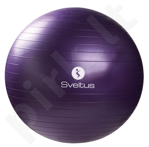 Gimnast. kamuolys GYMBALL 75cm violet+pakuotė