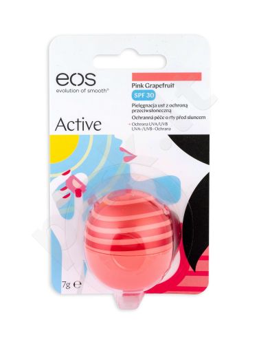 EOS Active, lūpų balzamas moterims, 7g, (Pink Grapefruit)