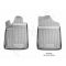 Guminiai kilimėliai 3D LADA Largus 2013->, 2 pcs. /L39001G /gray