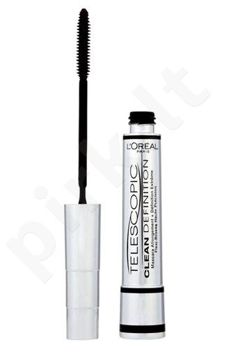 L´Oréal Paris Telescopic Clean Definition, blakstienų tušas moterims, 8ml, (Black)