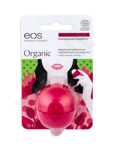 EOS Organic, lūpų balzamas moterims, 7g, (Pomegranate Raspberry)