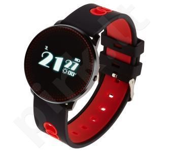 Smartwatch , Zegarek Sportowy Garett Sport 14 Czarno - Czerwony