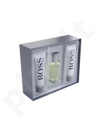 HUGO BOSS Boss Bottled, rinkinys tualetinis vanduo vyrams, (EDT 100ml + 75ml losjonas po skutimosi + 50ml dušo želė)