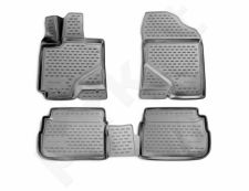 Guminiai kilimėliai 3D PONTIAC Vibe 2009-2012, 4 pcs. /L53001G /gray