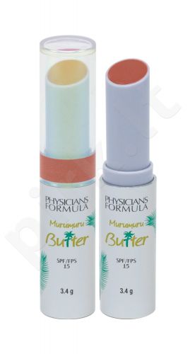 Physicians Formula Murumuru Butter, Lip Cream, lūpų balzamas moterims, 3,4g, (Brazilian Sunset)