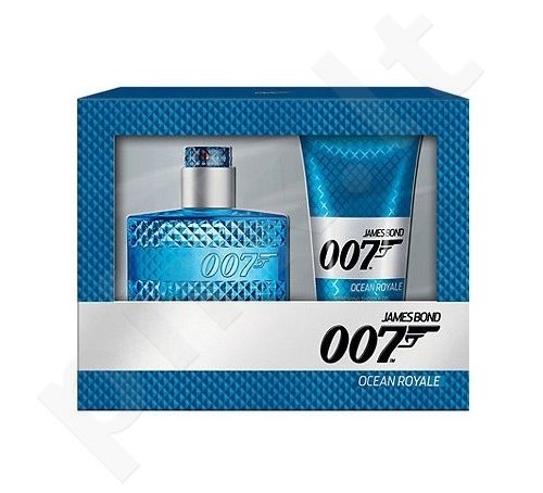 James Bond 007 Ocean Royale, rinkinys tualetinis vanduo vyrams, (EDT 50ml + 150ml dušo želė)