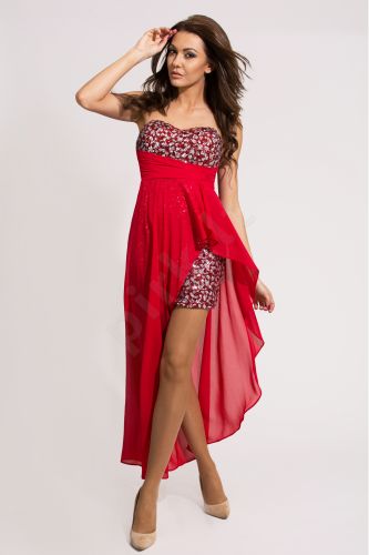 EVA&LOLA suknelė - raudona 9708-3