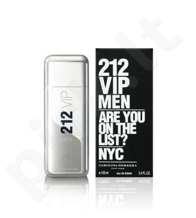 Carolina Herrera 212 VIP Men, tualetinis vanduo vyrams, 100ml