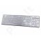 Natec Keyboard STARFISH SLIM SILVER USB GER (German Layout)