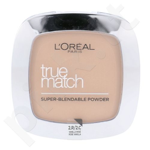 L´Oréal Paris True Match, kompaktinė pudra moterims, 9g, (R2-C2 Rose Vanilla)