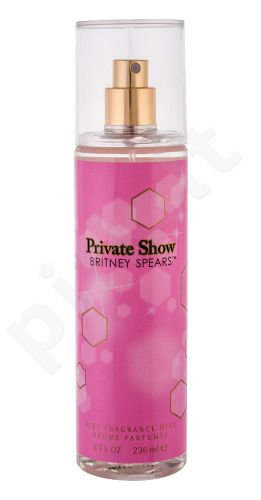 Britney Spears Private Show, kūno purškiklis moterims, 236ml