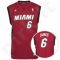 Marškinėliai krepšiniui adidas Replica Miami Heat LeBron James M L71398