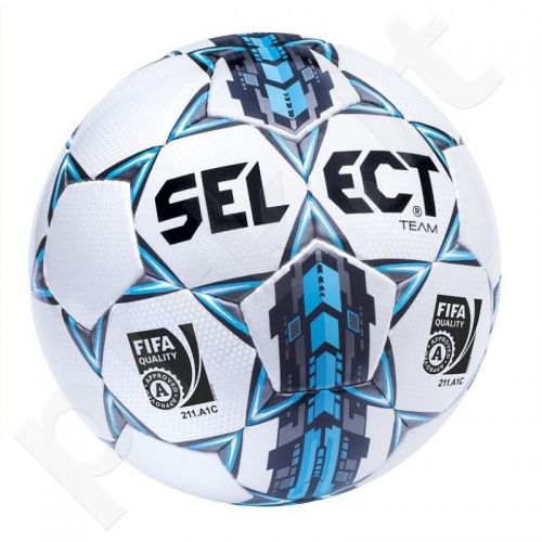 Futbolo kamuolys SELECT Team 2015  FIFA balta-mėlyna