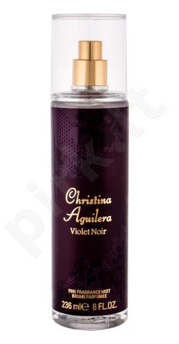 Christina Aguilera Violet Noir, kūno purškiklis moterims, 236ml
