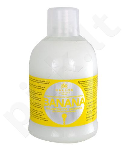 Kallos Cosmetics Banana, šampūnas moterims, 1000ml