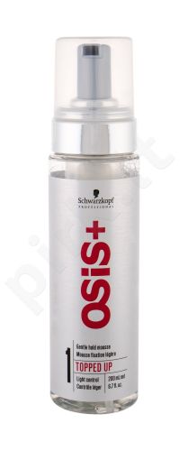 Schwarzkopf Osis+, Topped Up Gentle Hold Mousse, plaukų apimčiai didinti moterims, 200ml