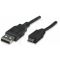 Manhattan Kabelis USB 2.0 A-Micro B M/M 1,8m juodas