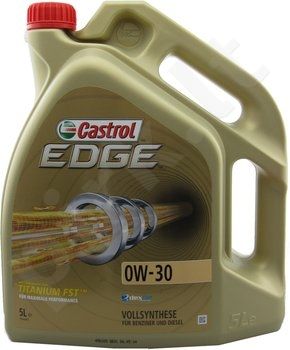 Variklio alyva CASTROL EDGE FST TITANIUM 0W30 5L