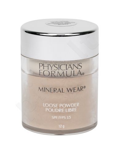 Physicians Formula Mineral Wear, kompaktinė pudra moterims, 12g, (Creamy Natural)