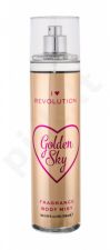Makeup Revolution London I Heart Revolution, Golden Sky, kūno purškiklis moterims, 236ml