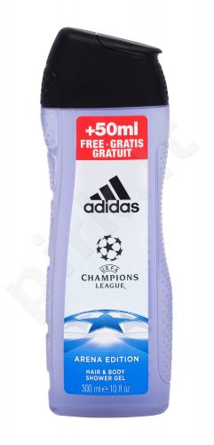 Adidas UEFA Champions League, Arena Edition, dušo želė vyrams, 300ml