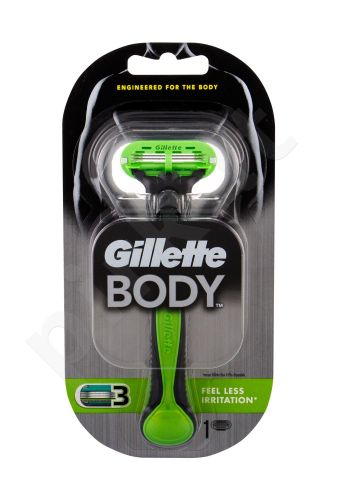Gillette Body, skutimosi peiliukai vyrams, 1pc