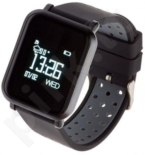 Smartwatch, Zegarek Sportowy Garett Sport 17 Czarno - Szary